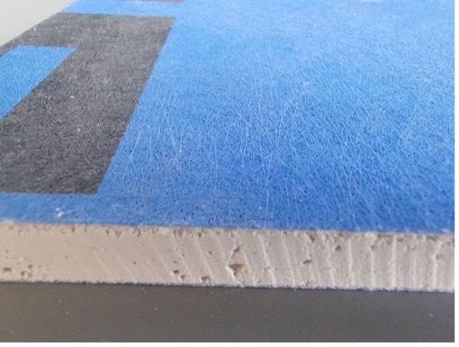 Coated Fiberglass Mat Facer for Gypsum Exterior Sheathing