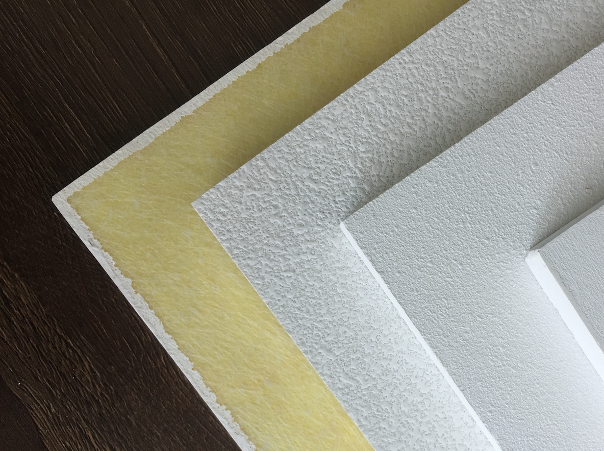 LEEMAT Coated Glass Veil for Ceiling Tiles Application(Facer